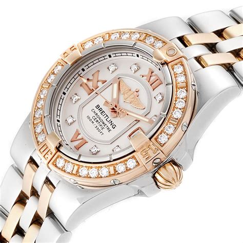 breitling women's diamond watches|Breitling galactic women's watch.